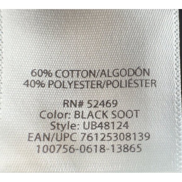 Celebrate Halloween Skeleton Candy Long Sleeve Shirt L/G 10-12 Youth Black Soot - Picture 4 of 8